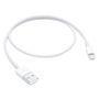 Cabo USB x Lightning para iPhone, 0,50cm, Apple, USB 2.0, Branco - ME291BZ/A