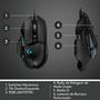 Mouse Gamer Logitech G502 HERO com RGB LIGHTSYNC  Seu mouse gamer favorito de alto desempenho oferece uma funcionalidade mais precisa do que nunca. Ag