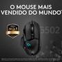 Mouse Gamer Logitech G502 HERO com RGB LIGHTSYNC  Seu mouse gamer favorito de alto desempenho oferece uma funcionalidade mais precisa do que nunca. Ag