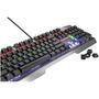 Com um design robusto de chapa metálica aprimorado com iluminação RGB, o Teclado Gamer Mecânico Trust GXT 877 Scarr oferece o melhor em durabilidade e