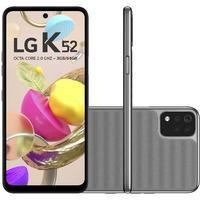 O Smartphone LG K52possui uma telade 6,6polegadas, com uma moldura quase invisível, equilibrando sua estrutura leve e compacta, perfeita para o uso di