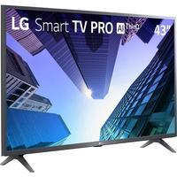 Smart TV 43 Polegadas LED LG A união de tecnologia e funcionalidade a TV Smart TV LED 43" LG Pro AI 43LM631C0SB WebOS 4.5 Full HD 3 HDMI 2USB Preto of