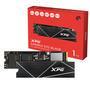 SSD XPG GAMMIX S70 BLADE PCIe Gen4 x4 M.2 2280 1TB Desfrute do desempenho de última geração com a unidade de estado sólido XPG GAMMIX S70 BLADE PCIe G