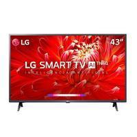 Smart TV LED 43´´ LG 43LM6370PSB FHD Wi-Fi Bluetooth com 1 USB 2 HDMI 60Hz C