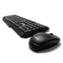 Kit - Teclado E Mouse Sem Fio, Office, Hayom - TC3210Teclas Duráveis e resistentes; Elegância Robusta; Padrão ABNT2; Wireless Teclado e Mouse; Interfa