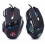 Mouse x7 Gamer Usb Led 3200 Dpi 7 Botões Alta Precisão Explore ao máximo o seu desempenho alta precisão e velocidade, com 6 botões e sroll de rolagem.