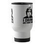 Caneca térmica para carro branca Tyrion Lannister Se você é como o Tyrion, ama levar uma bebia pra cima e para baixo essa caneca é perfeita para você!