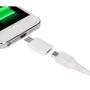 Adaptador Conversor Usb Lightning Para Micro Usb Branco