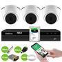 Itens Inclusos No Kit 01 - DVR Intelbras 4 canais MHDX 1204 Com Detecç,ã,o Inteligente de Movimento 03 - Câ,meras VHD 1120 D G6 Intelbras 20m de Infra