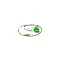 O splitter óptico é um componente passivo utilizado para realizar a divisão do sinal óptico em uma rede de distribuição PON. Com baixa perda de inserç