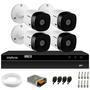 Kit 4 Câmeras Intelbras VHL 1220 B Full HD 1080p Bullet HDCVI Lite + DVR Intelbras MHDX 1204 4 Canais   Criamos este kit para facilitar sua compra, e 