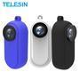 Capa De Silicone Telesin Para Insta360 Go 2 - Azul