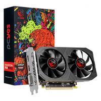 PLACA DE VIDEO AMD RADEON RX 550 4GB GDDR5 128 BITS PCI EXPRESS DUAL-FAN GRAFFITI SERIES PJRX550DR5128BBackPlate em Alumínio Além de possibilitar uma 