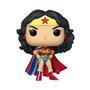 Aumente sua coleção com esse POP! Funko - Mulher-Maravilha com Capa e tenha a Diana com você.  Os figures da Funko são de ótima qualidade buscando ate