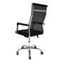 Cadeira De Escritório Presidente Executiva Charles Eames Eiffel Stripes Esteirinha Mesh PretaPara quem deseja garantir mais conforto no dia a dia de t