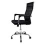 Cadeira De Escritório Presidente Executiva Charles Eames Eiffel Stripes Esteirinha Mesh PretaPara quem deseja garantir mais conforto no dia a dia de t