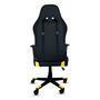 Cadeira Gamer, XT Racer Viking, Reclinável Ergonômica, Couro Sintético, Preto e Amarelo.