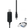 O Cabo de Alimentação CA AC-L100 AC-L15 AC-L10 para Filmadoras Sony Handycam Série L ou M com Plug USB 3.0 de alta qualidade, o Conector USB 3.0 (Tipo