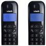 Telefone Vtech VT680 MRD2 Base + 1 Ramal / Sem Fio / Com Identificador / PretoO Telefone Vtech VT680 sem fio proporciona um sinal nítido, qualidade de