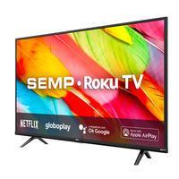 A nova Smart TV da Semp conta com sistema Roku, uma plataforma de Streaming com conteúdo ilimitado e muito fácil de usar. Você pode controlá-la atravé