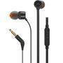 fone de ouvido jbl t110 intra-auricular c/microfone pretoapresentando os fones in-ear jbl t110 um modelo leve confortável e compacto.as conchas contém