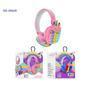 Headphone bluetooth fone arco infantil unicórnio pop it    disponível somente na cor rosa   fone de arco bluetooth ah-806h   este incrível fone de ouv