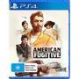 Jogo American Fugitive - Playstation 4