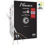 A linha de cabos nexan cat.6+ oferece largura de banda de 250 mhz para aplicações classe e de até 1 gb. Os cabos nexans cat.6+ u/utp são projetados pa