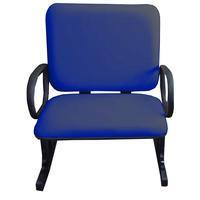 Cadeira para Obesos até 250 kg  -  Linha Obeso 250Kg – Cor: Azul Royal  - Tonalidade da Cor: Azul Royal   -  Marca: Design Office Móveis  -  Modelo: C