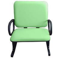 Cadeira para Obesos até 250 kg  -  Linha Obeso 250Kg – Cor: Verde Limão - Tonalidade da Cor:  Verde Limão - Marca: Design Office Móveis  -  Modelo: Ca