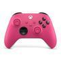 experimente o controle sem fio xbox - deep pink, rosa, que apresenta design moderno, com superfícies esculpidas e geometria refinada para maior confor