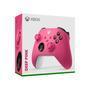 experimente o controle sem fio xbox - deep pink, rosa, que apresenta design moderno, com superfícies esculpidas e geometria refinada para maior confor