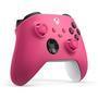 experimente o controle sem fio xbox - deep pink, rosa, que apresenta design moderno, com superfícies esculpidas e geometria refinada para maior confor