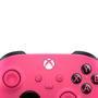 experimente o controle sem fio xbox - deep pink, rosa, que apresenta design moderno, com superfícies esculpidas e geometria refinada para maior confor