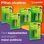 INFORMAÇÕES GERAIS:  Contém: 1 Cartela com 16 pilhas. Tipo: Alcalina   INFORMAÇÕES TÉCNICAS: Voltagem: 1,5V Peso: 24g (un)   APLICAÇÃO: Brinquedos; Co