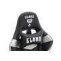 Cadeira gamer mount black/gray clanm   * couro sintetico * espuma crua de alta densidade (28 kg/m3 espuma crua) * apoios de braco reclinaveis * altura