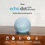 Torne seu dia a dia mais fácil com o novo echo dot (5ª geração). Apenas com comando de voz você ouve músicas, notícias, confere a previsão do tempo e 