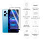 Ficha técnica compatibilidade: xiaomi redmi note 12 pro 5g   2 películas de vidro 9d/3d   - 3 camadas de proteção (9h); - ultra transparente oferecend