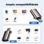 SKU: S-H151-MARCor: Marrom_________________Adaptador USB-C (macho) x USB-A (fêmea)USB 3.0 5GbpsQualidade PremiumFunção OTG_________________Produto a P