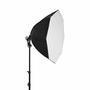 Kit octabox 60cm + tripé de iluminação - 220v kit de iluminação completo para estúdios, fotografia ou gravação de vídeos. O octabox nada mais é, do qu