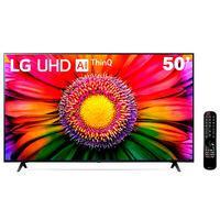 Smart Tv LG 50 Polegadas, 4K, UHD Thinq Ai, HDR, Bluetooth, 3 HDMI - 50ur8750psa