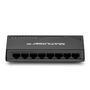 Switch 8 portas multi com 1 poe passivo 10/100mpbs preto re115 - ppbEleve o desempenho e a eficiência da sua rede com o switch 8 portas multi 1 poe pa