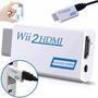 Adaptador de vídeo wii para hdmi um lançamento indispensável para seu nintendo wii! Agora você finalmente poderá conectar seu nintendo wii a televisor