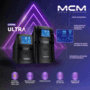 Mcm ups 1500 ultra 1.1   características: - modelo ups0196 - sinalização: display gráfico lcd (informa: frequência, tensão, percentual de carga da bat