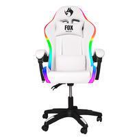 Apresentamos a cadeira gamer Nordic da fox que você já adora, agora com um toque de estilo irresistível, fitas de led RGB. Imagine mergulhar no seu un