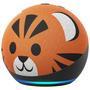 Caixa de som amazon echo dot kids 4 geração / alexa / bluetooth - tigre a caixa de som amazon echo dot kids 4 geração é o dispositivo perfeito para as