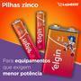 Bateria de Zinco 9V Vantagens  0% de Mercúrio e Chumbo Energy: Mais durabilidade Garantia de 90 dias pelo fabricante Aprovadas pelo INMETRO  As Pilhas