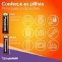 INFORMAÇÕES GERAIS:  Contém: 1 Cartela com 2 pilhas Tipo: Alcalina   INFORMAÇÕES TÉCNICAS: Voltagem: 1,5V Peso: 11.4g (un)   APLICAÇÃO: Brinquedos; Co