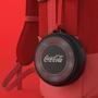 A bass speaker coca-cola é uma caixa de som sem fio com tecnologia true wireless speaker, que permite conectar dois alto-falantes simultaneamente. Com