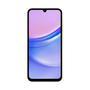 Celular samsung galaxy a15, tela infinita super amoled de 6.5” e 90hz, 128gb, 4gb, processador mediatek, câmera tripla traseira de até 50mp, selfie de